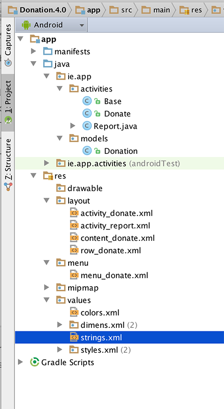 Step 01 · Android 101 Labs (in Android Studio)