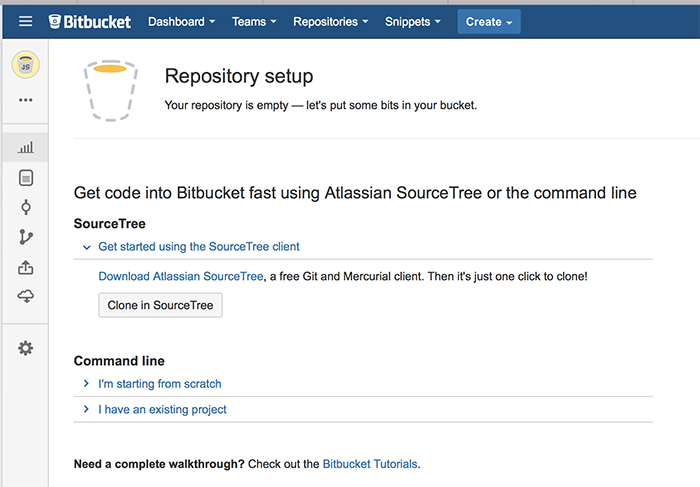 bitbucket checkout in sourcetree not working